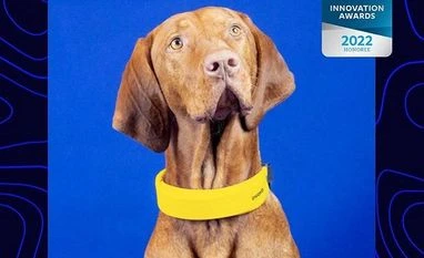 CES 2023: French firm Invoxia unveils smart dog collar to track heart rate Invoxia, Dog Collar