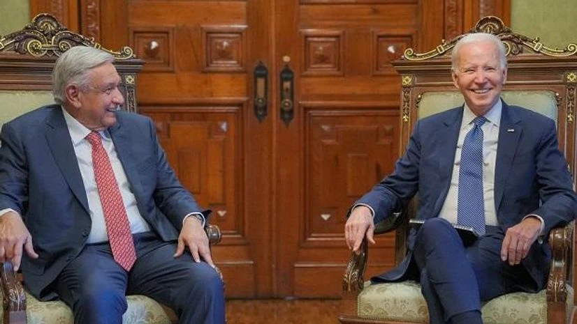 Lopez Obrador, Joe Biden Lopez Obrador, Joe Biden