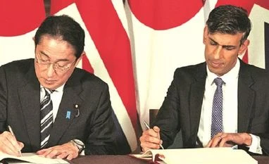 Britain and Japan sign pact to allow two-way military deployments Kishida Sunak