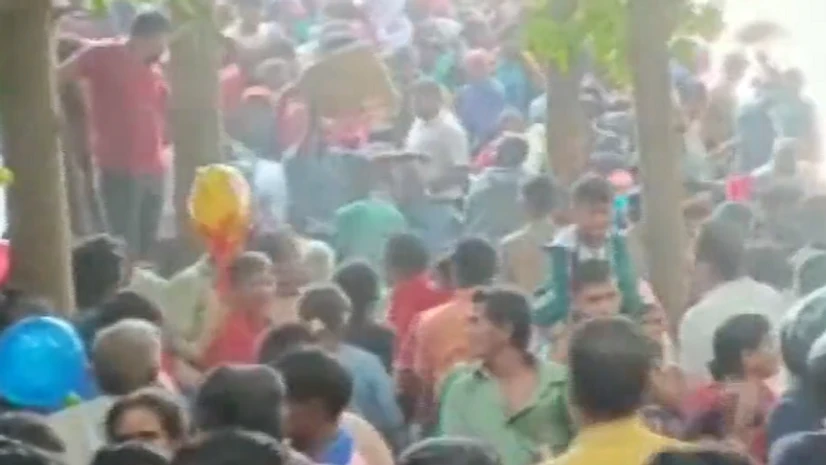 Cuttack stampede Photo: ANI