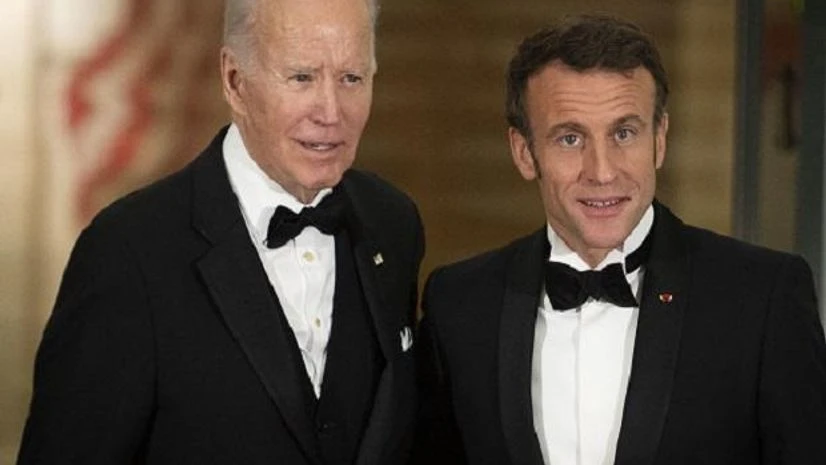 Biden, Macron