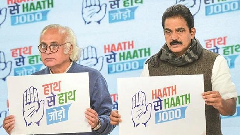 Jairam Ramesh Congress leaders Jairam Ramesh (left) and K C Venugopal