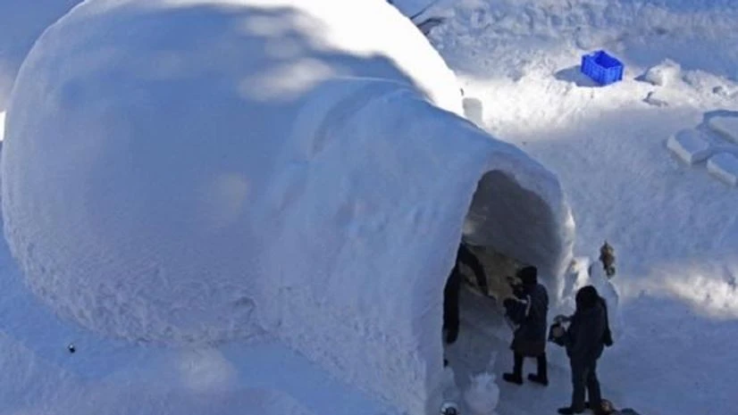 India's first glass igloo restaurant in J-K's Gulmarg India's first glass igloo restaurant in J-K's Gulmarg