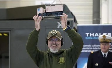 Ukraine hails French gift of air-defense radar as 'cherry on the cake' Ukrainian Minister of Defense Oleksii Reznikov