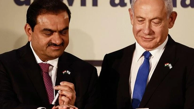 Gautam Adani, Benjamin Netanyahu Gautam Adani, Benjamin Netanyahu