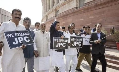 RS Chairman rejects suspension notices on Adani row, AAP stages walkout AAP