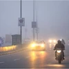 New Delhi anticipates a day of moderate rain and warm, humid conditions.