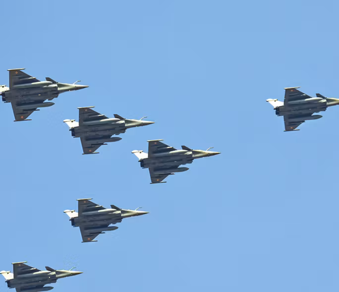 India's Agni-5 Missile on display in New Delhi Defence local agency